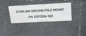 Starlink Ground Mount Pole