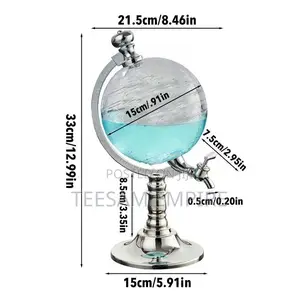 1.5l Glass Bottle Whiskey Container