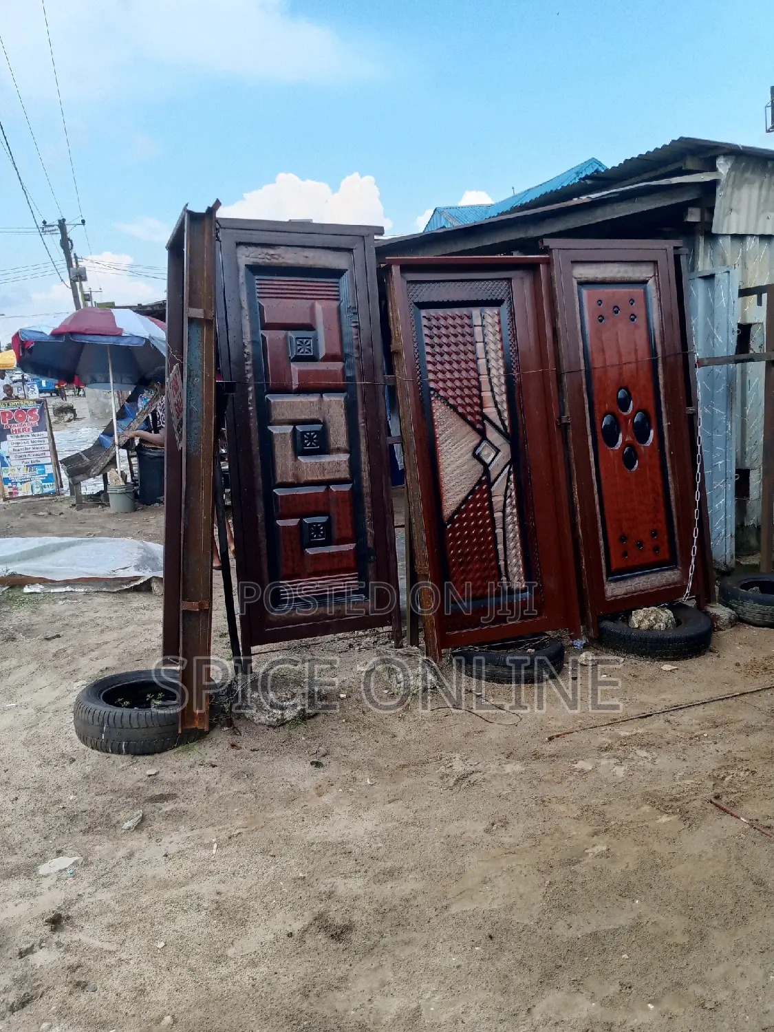 Big and Small Frame Iron Door