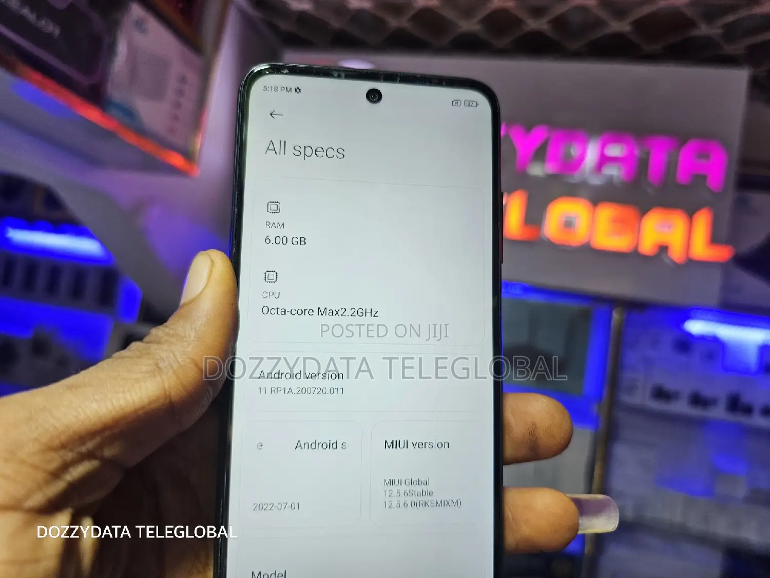 Xiaomi Redmi Note 10 5G 128 GB Blue