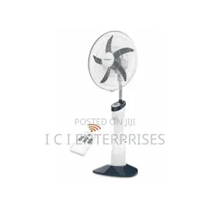Qasa 18-inches Rechargeable Standing Fan Wit Remote Control