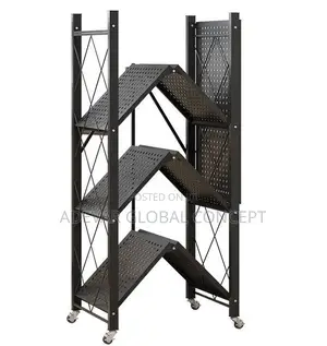 5 Layers Kitchen Shelf Multi-Layer Foldable Storage Rack