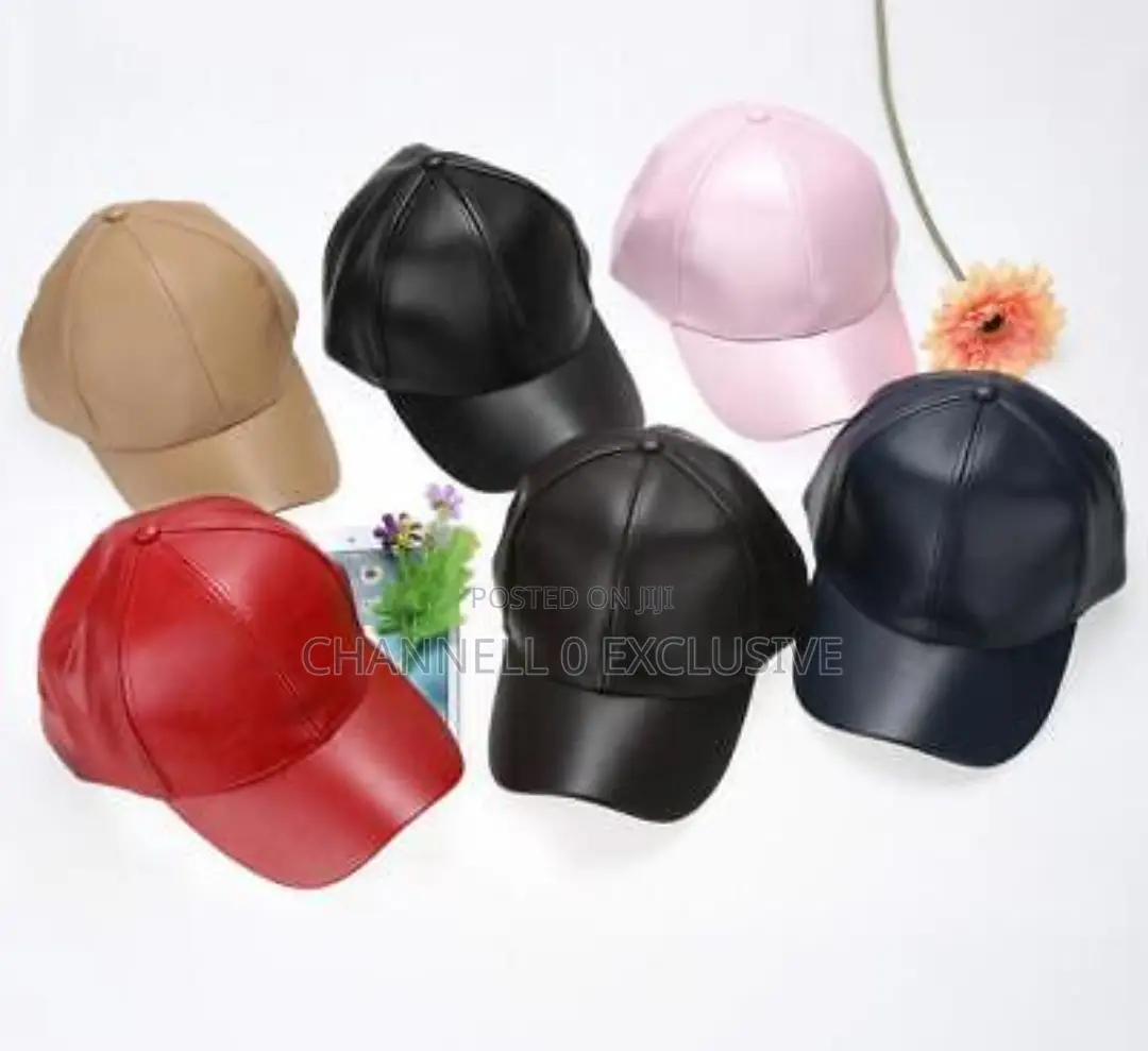 Brand New Leather Face Cap