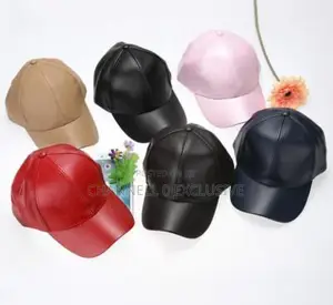 Brand New Leather Face Cap