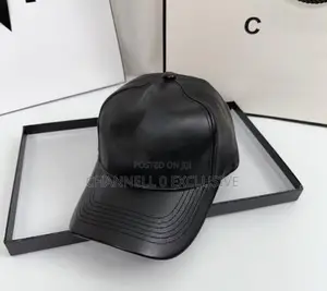 Brand New Leather Face Cap