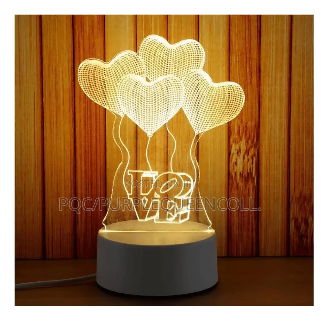 3d Creative Visualization Lamp Led Illusion Lamps