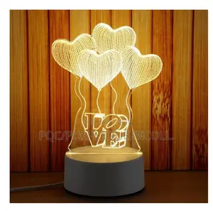 3d Creative Visualization Lamp Led Illusion Lamps