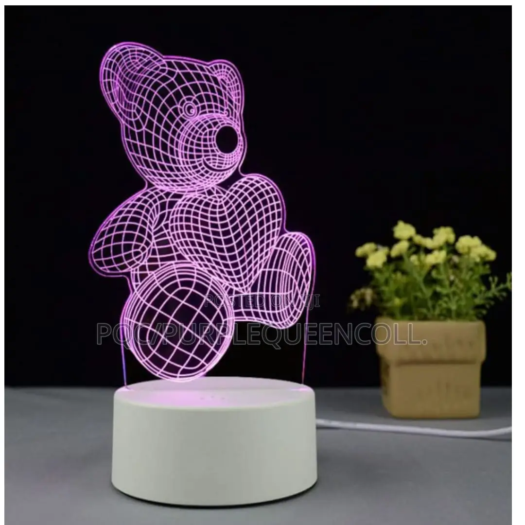 3d Creative Visualization Lamp Led Illusion Lamps