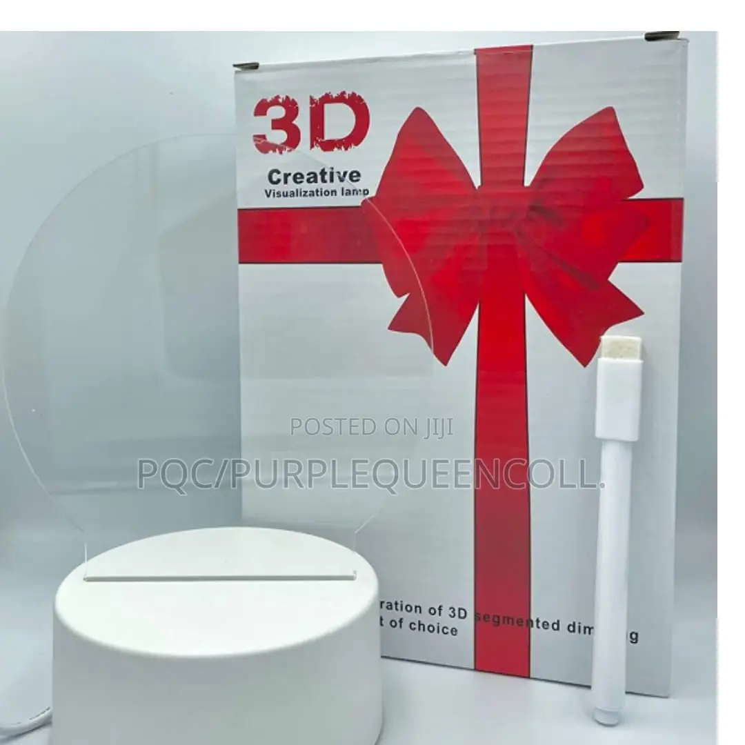 3d Creative Visualization Lamp Led Illusion Lamps