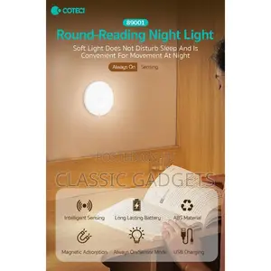 Coteetci Motion Sensor LED Light (White Light )