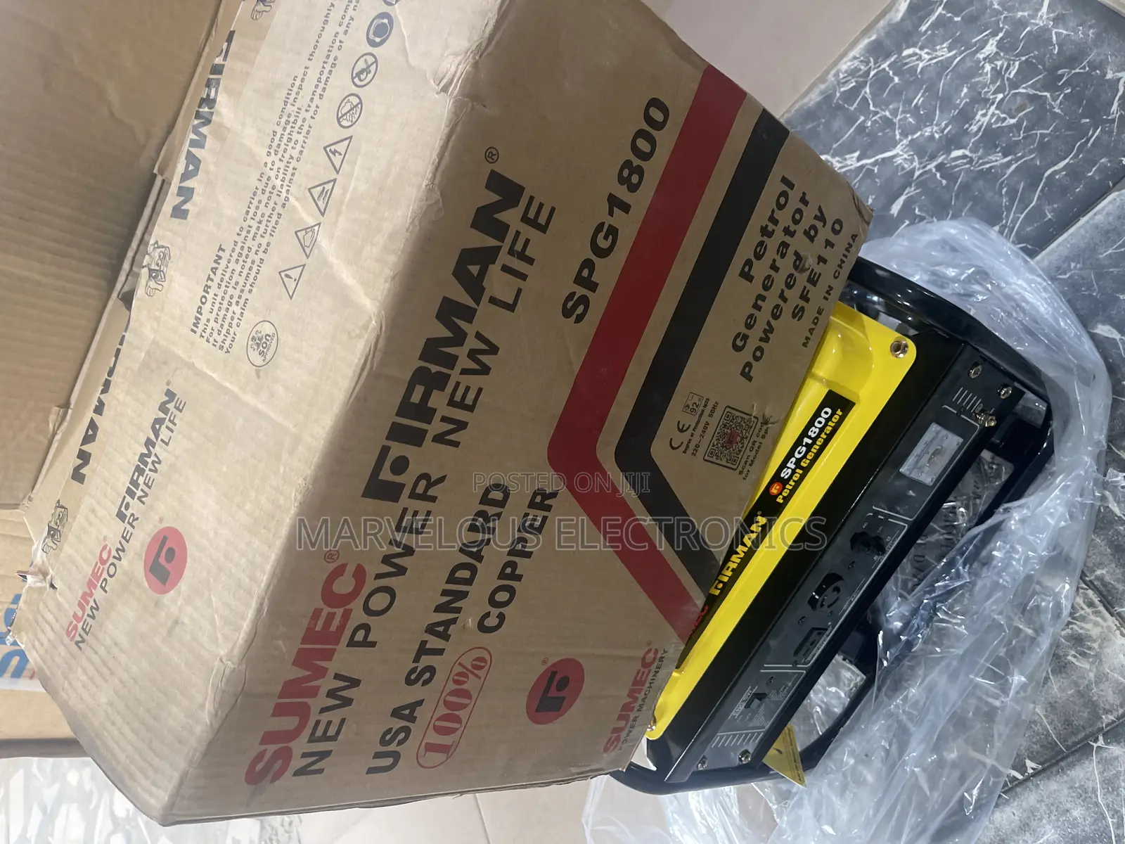 Brand New Fireman Generator Full Copper