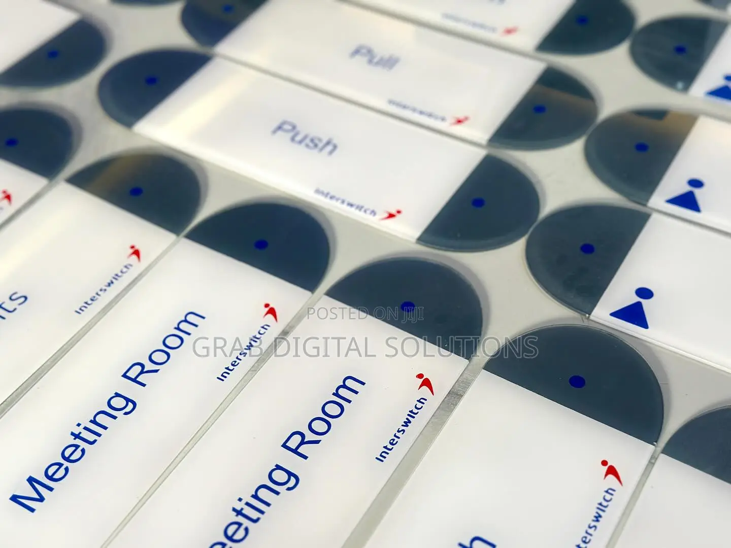 Indoor Directional Signs, 2D /3d Installation
