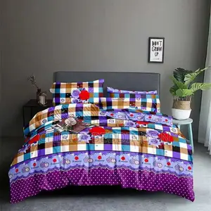 Beautiful Duvet Sets(7by7) With 4 Pillowcases