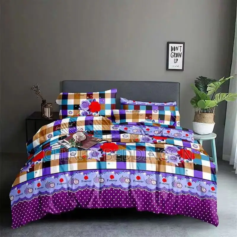 Beautiful Duvet Sets(7by7) With 4 Pillowcases