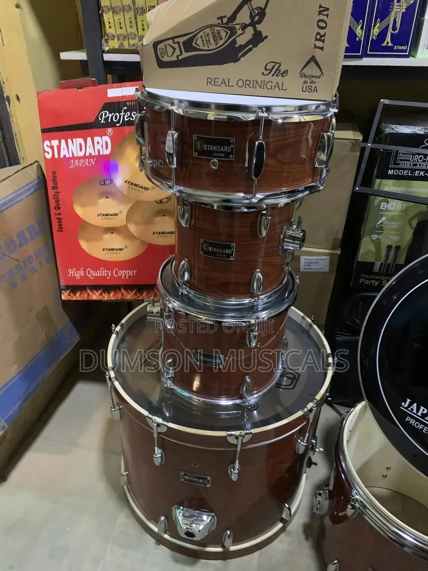 Standard Japan 5 PCS Drum Set
