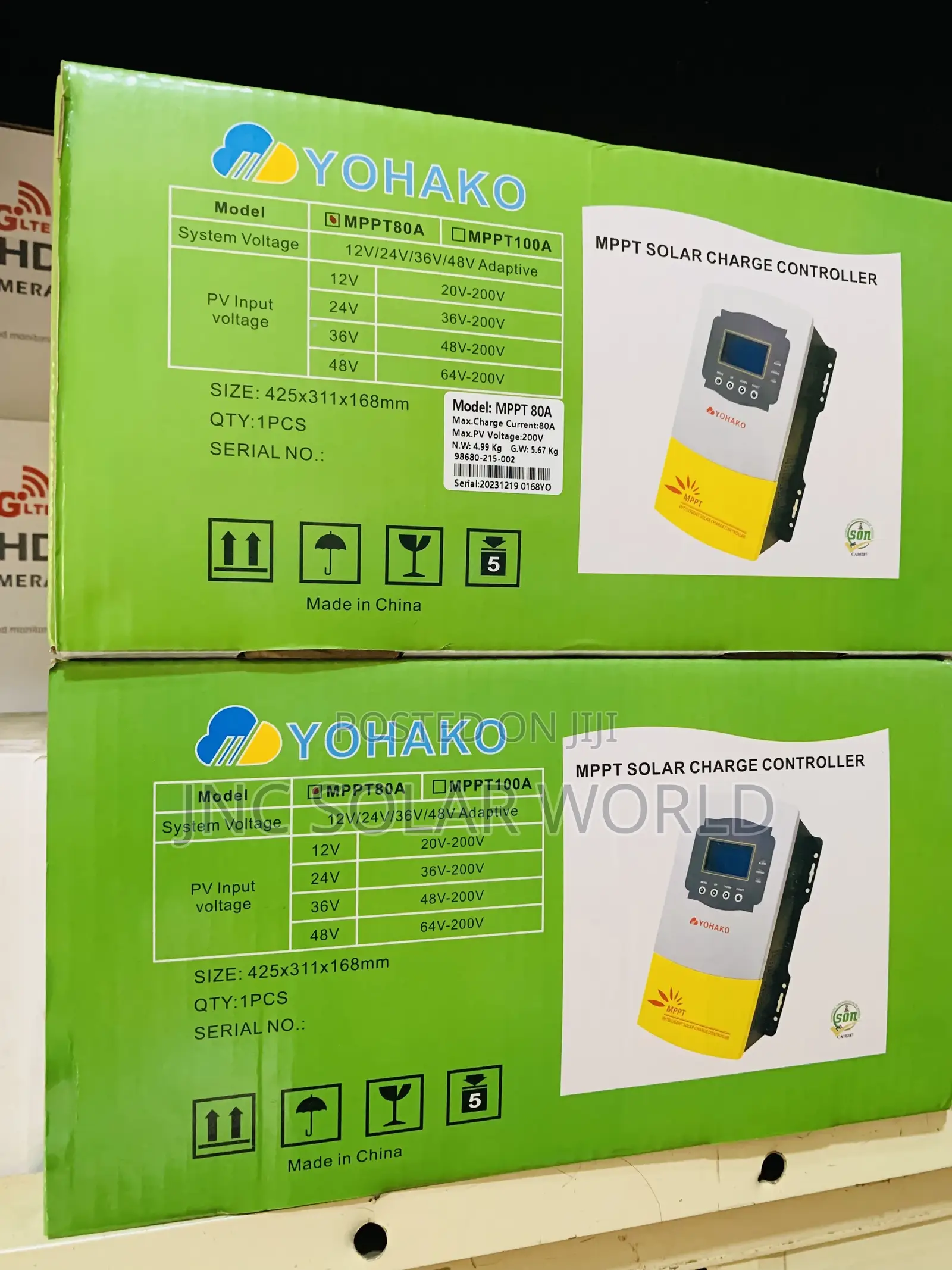 100a/48v Yohako Charge Controller