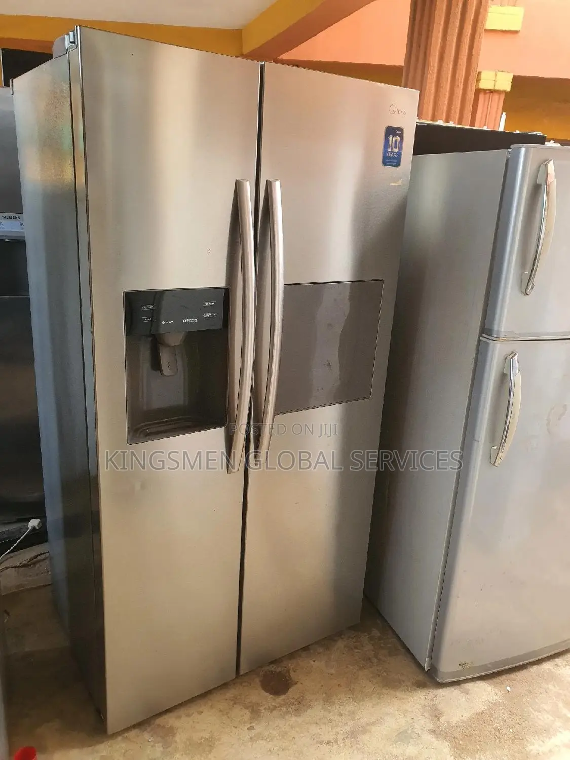 Midea Side by Side Refrigerator Few Months Used