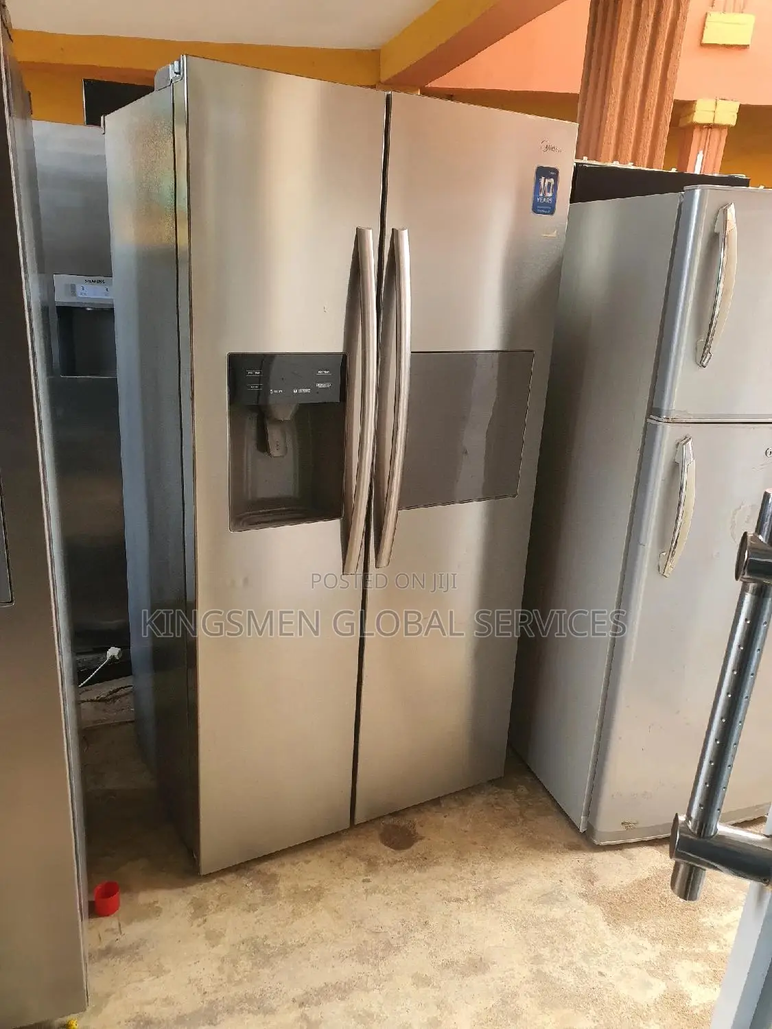 Midea Side by Side Refrigerator Few Months Used