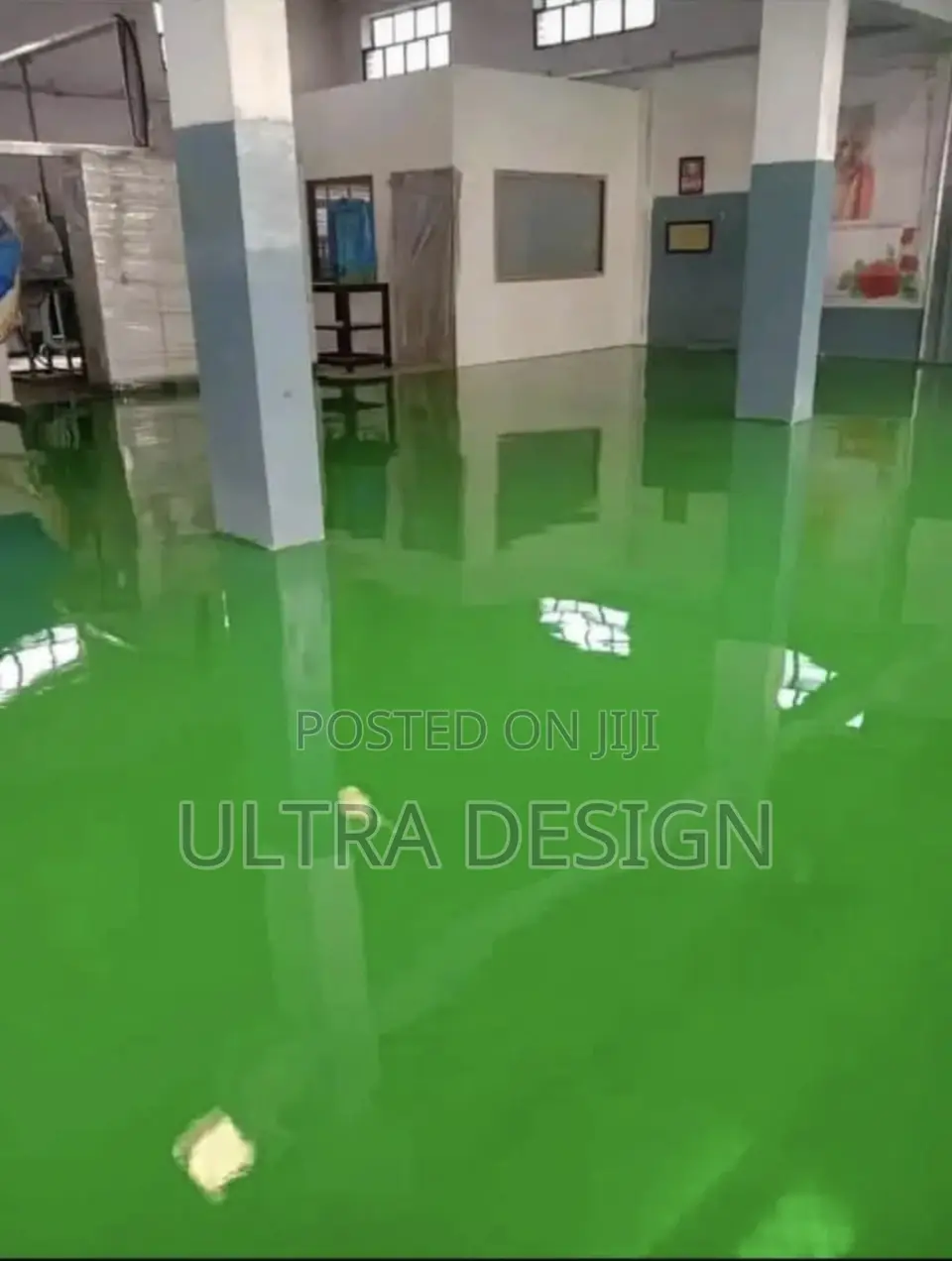 Epoxy Floors 3D Wall