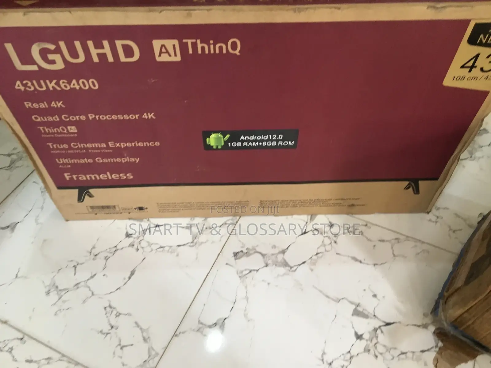 Smart Android Tv With Bluetooth 43 Inches