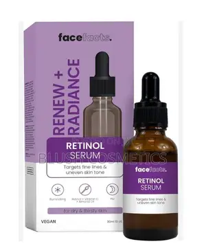 Face Facts Renew and Radiance Retinol Facial Serum 30ml