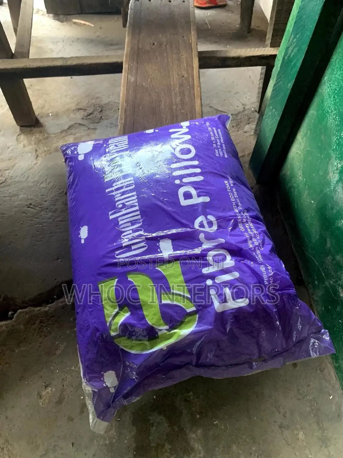 Green Earth Fiber Pillows