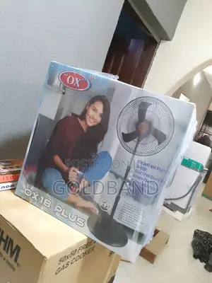 New OX 18" Standing Fan