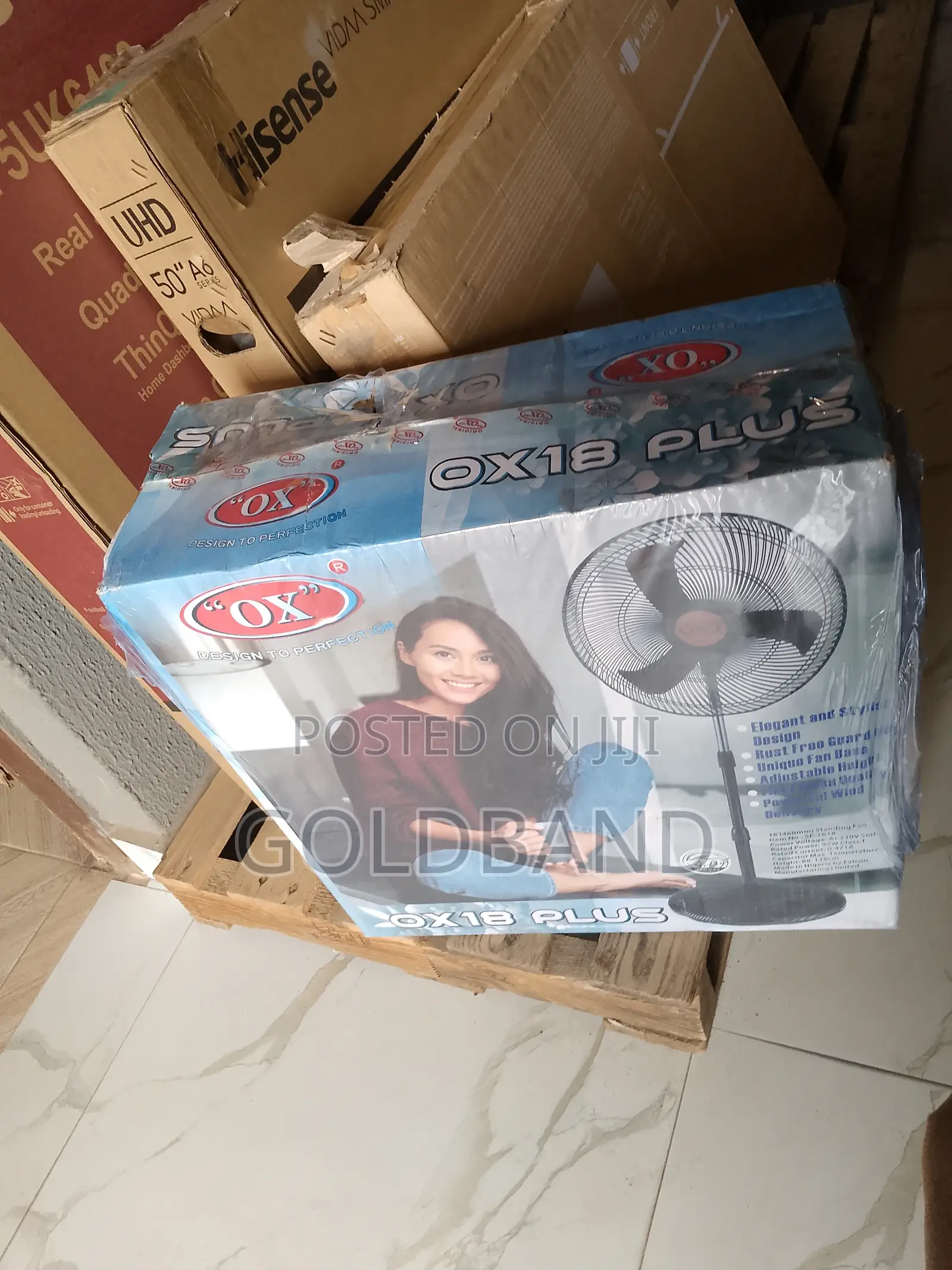 Efficient OX PLUS 18" Standing Fan