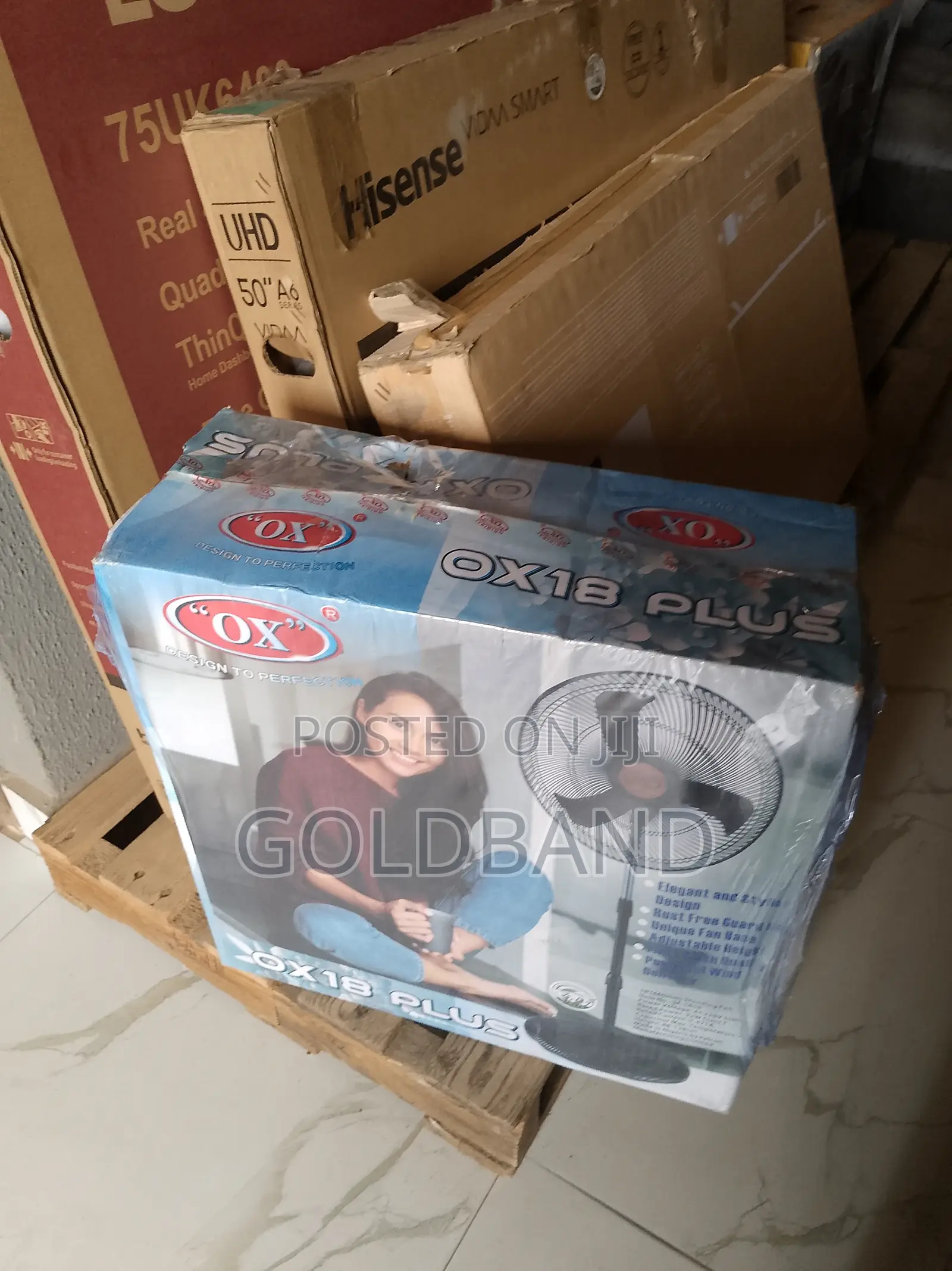 Best OX PLUS 18" Standing Fan