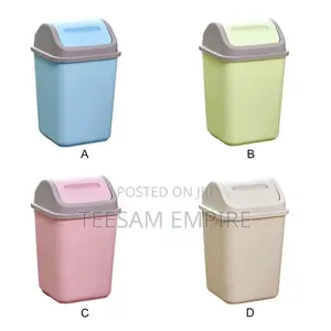 12L Plastic Swing Lid Bin