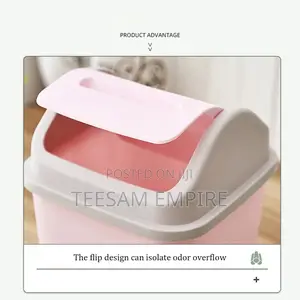 12L Plastic Swing Lid Bin