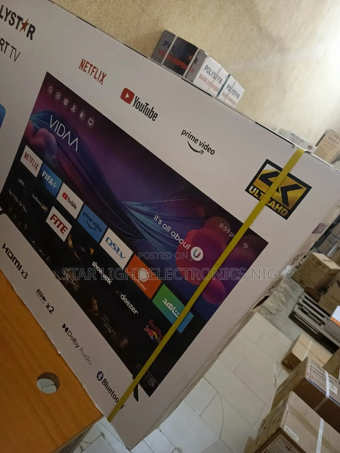 55 Inches Smart Tv Polystar
