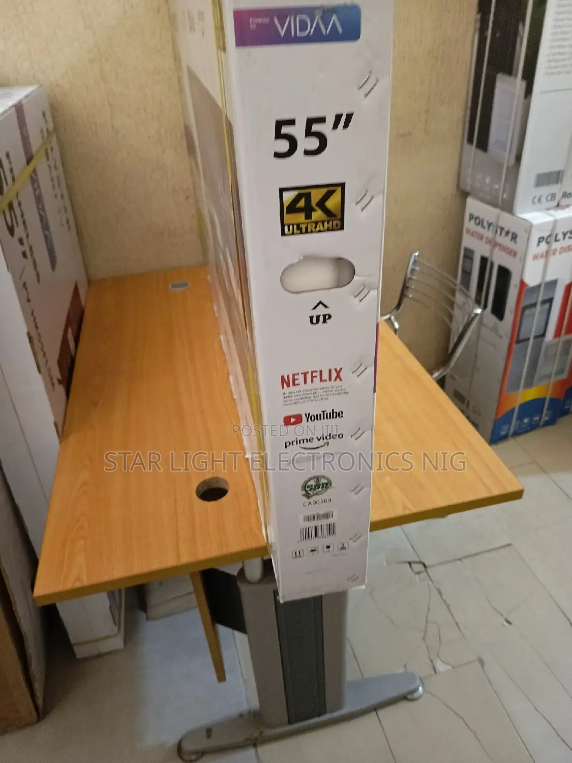 55 Inches Smart Tv Polystar