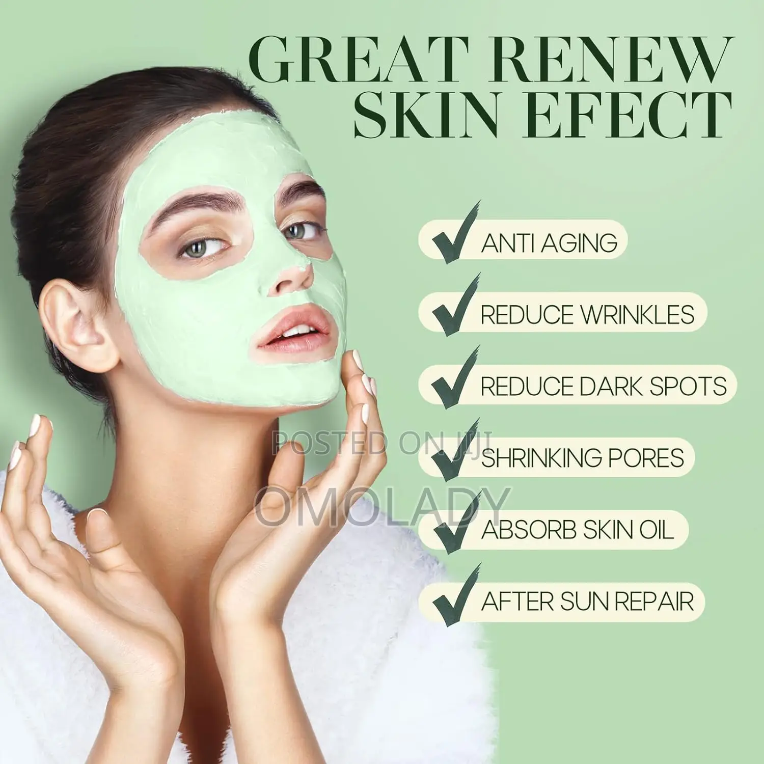 Median Green Tea Mud Mask