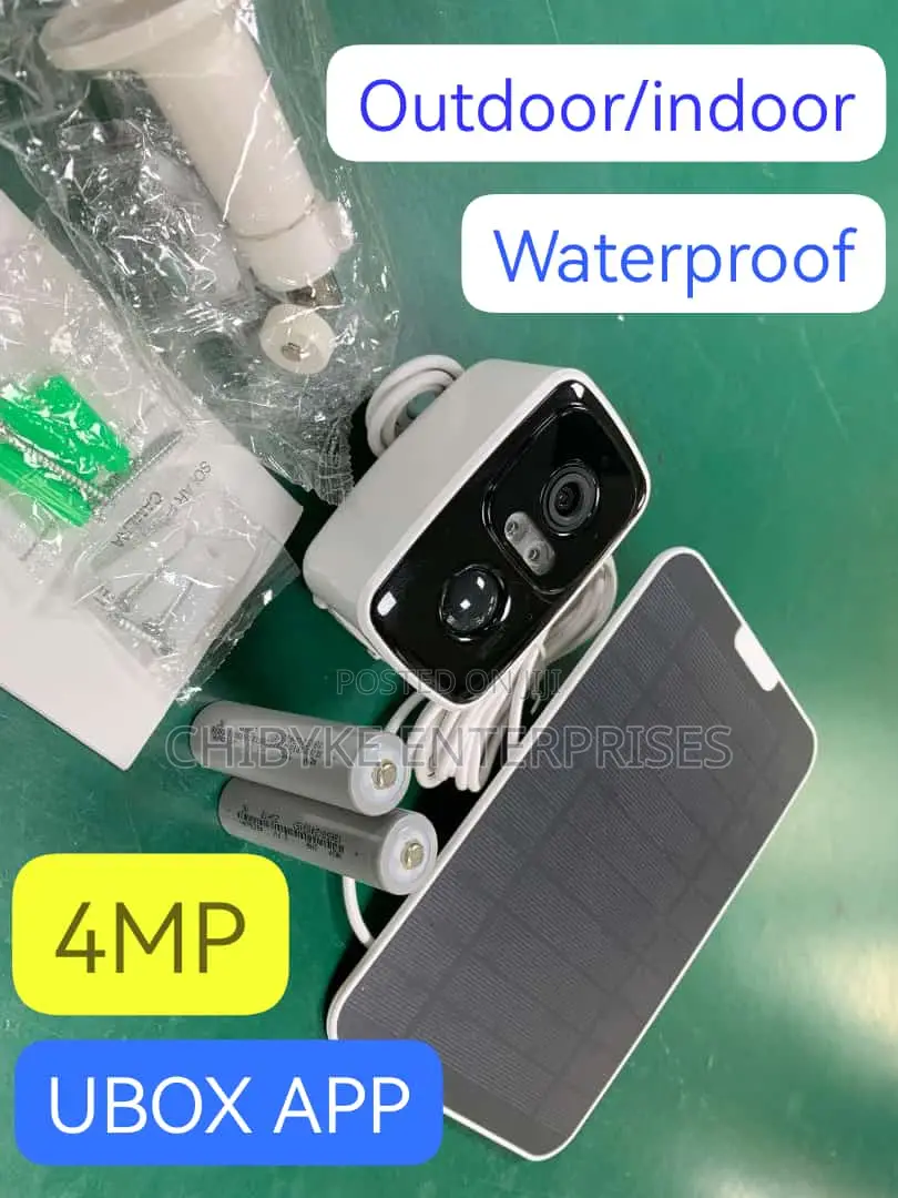 Indoor/Outdoor 4g Solar Battery Camera