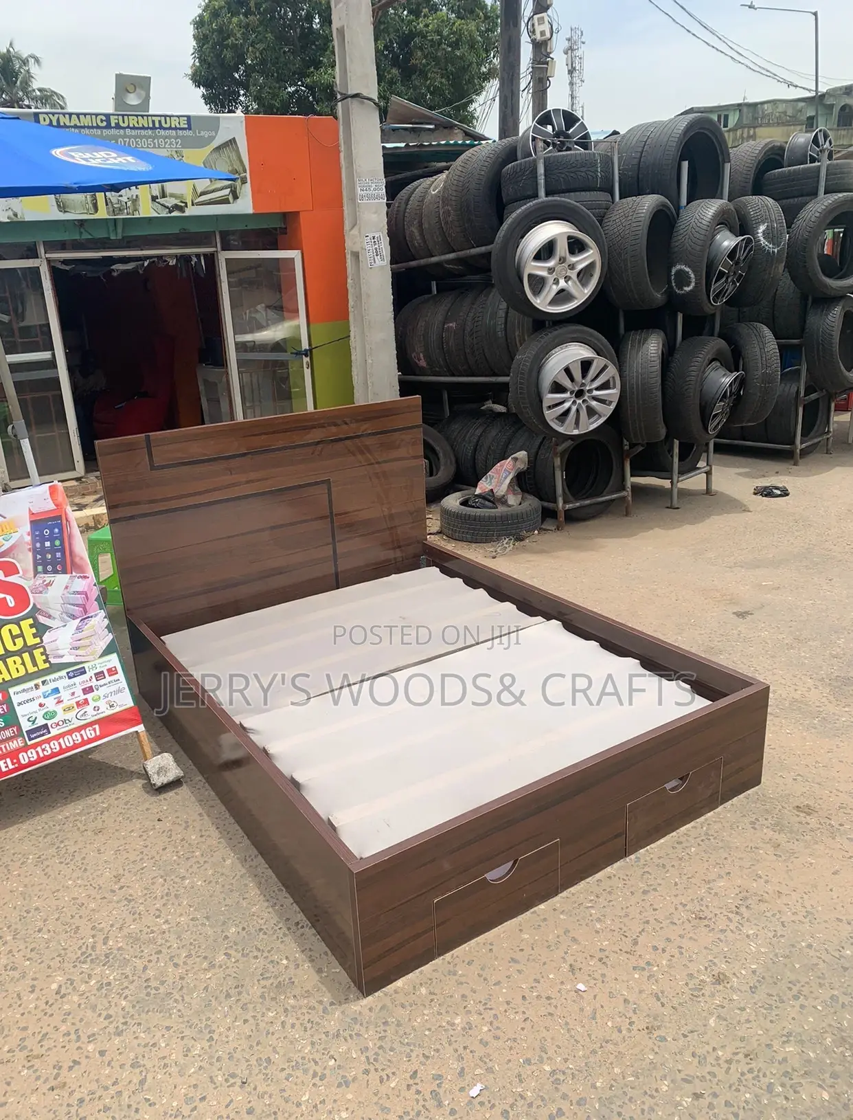 4/Half By 6 Bedframe