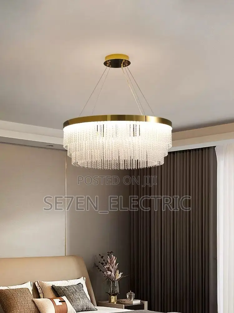 Led Dropping Chanderlier Light With Remote Control