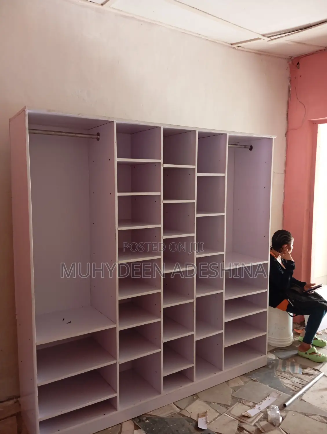 6ft by 6ft Open Wardrobe