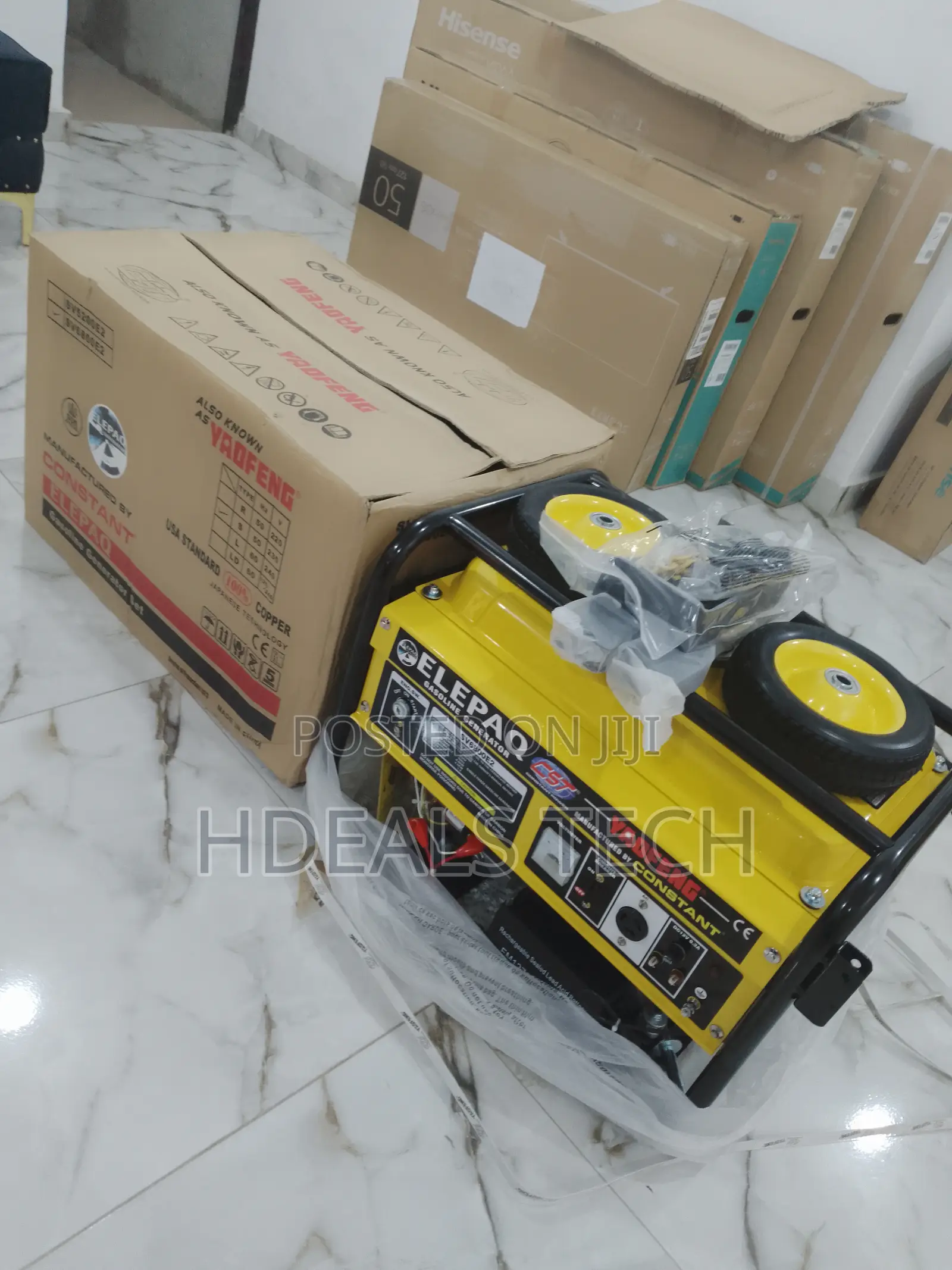 Automatic Elepaq Constance 4.5kva Generator