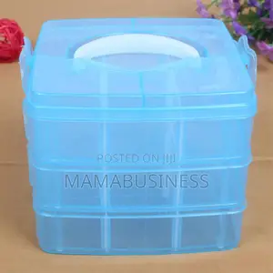 3 Layer 18 Compatible Slot Storage Box Organiser