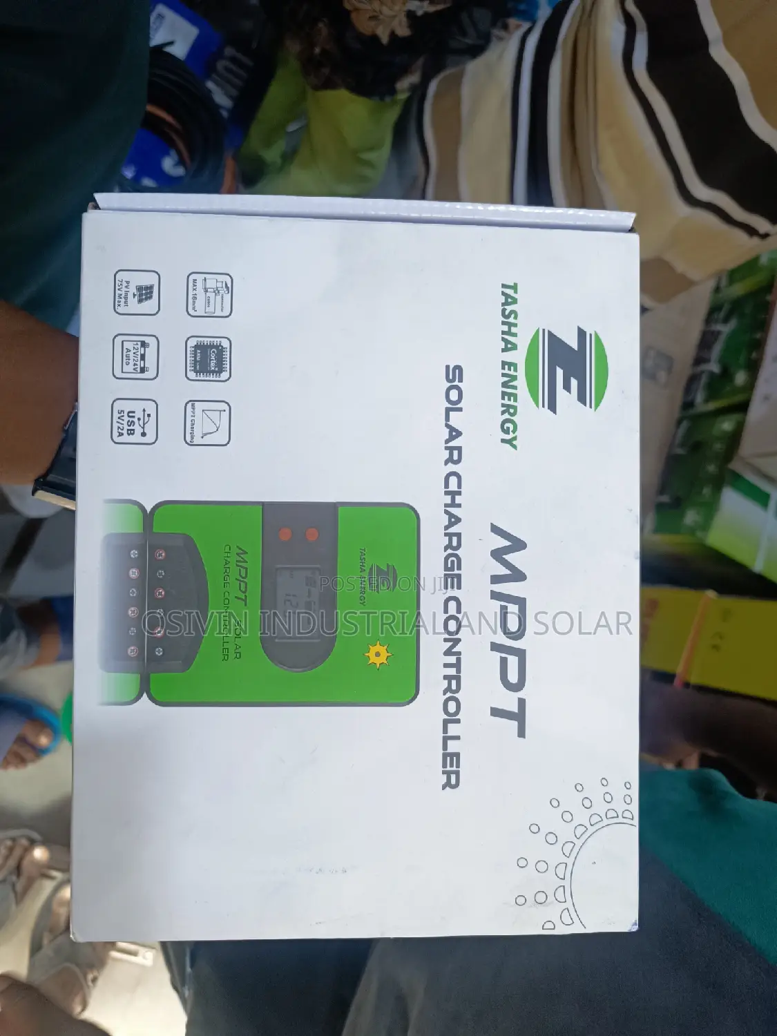 Tasha MPPT Charge Controller 40a Multiple Voltage