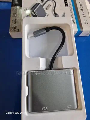 Usb-C to HDTV/Hdmi, Vga, USB 3.0 + Pd (Type C 3.1)