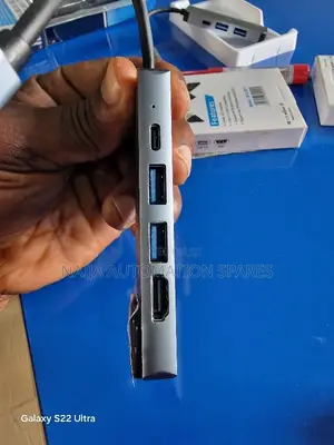 Type C to Hdmi, Lan 2usb 3.0 +Pd Adapter