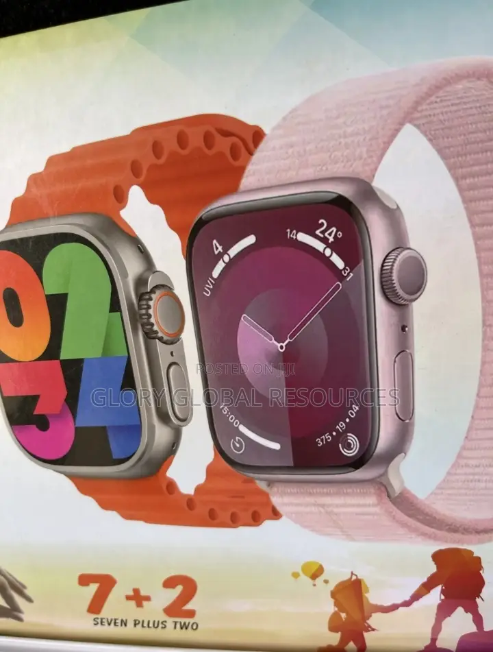 Hi Tech Ultra 2 + S9 Multifunctional Bluetooth Smartwatch