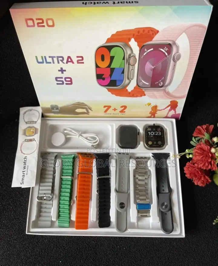 Hi Tech Ultra 2 + S9 Multifunctional Bluetooth Smartwatch