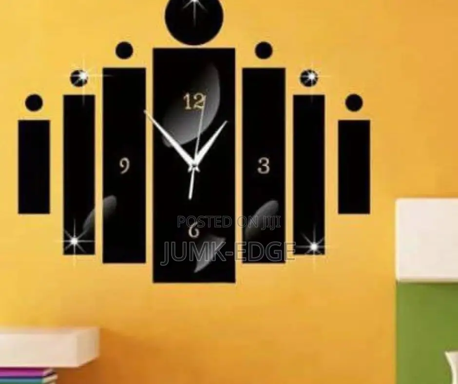 Acrylic Mirror Wall Clock