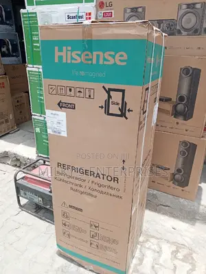 Double Door Hisense Refrigerator