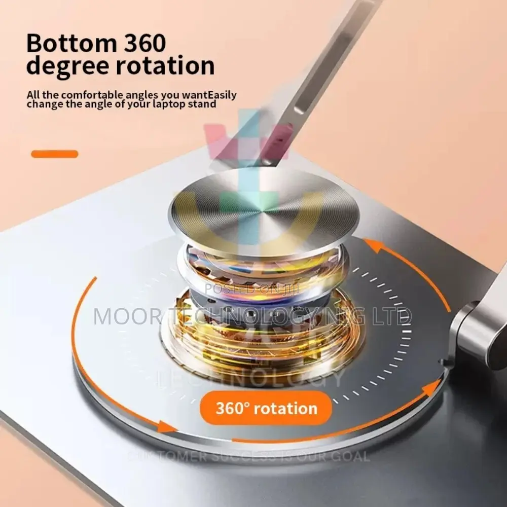 360 Rotation Portable Laptop Stand Holder