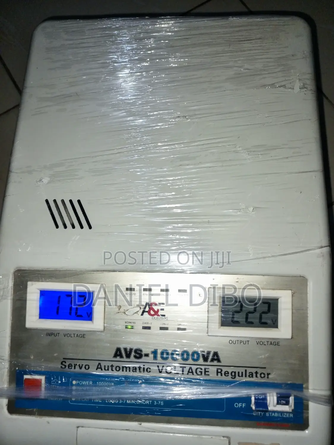 A E Servo Automatic Voltage Regulator 10KVA
