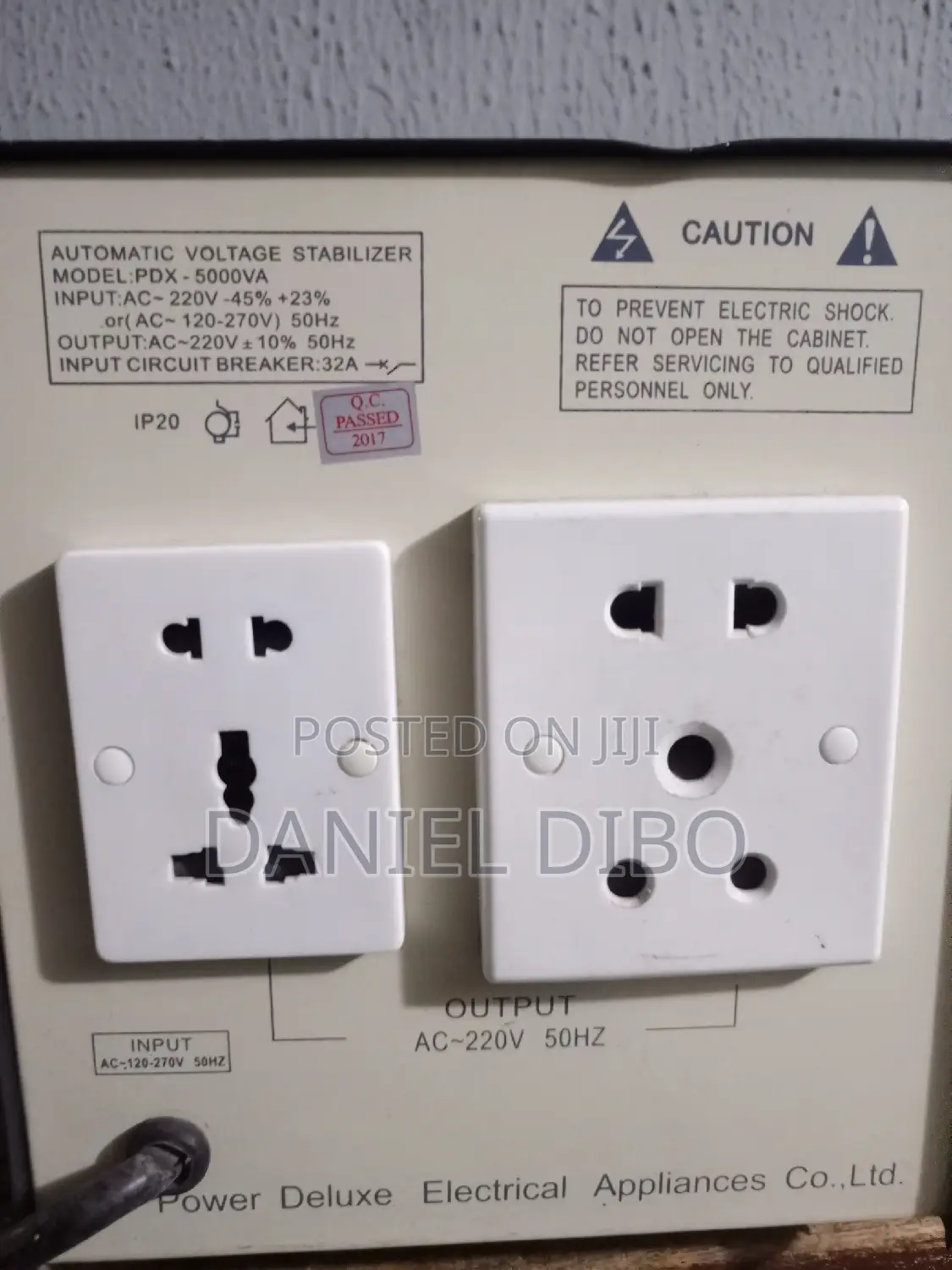 Power Deluxe Stabilizer 5KVA